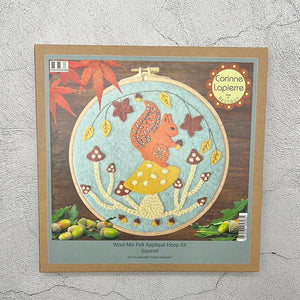 Corinne Lapierre Wool Applique Embroidery Kits Hook, Line, and Tinker