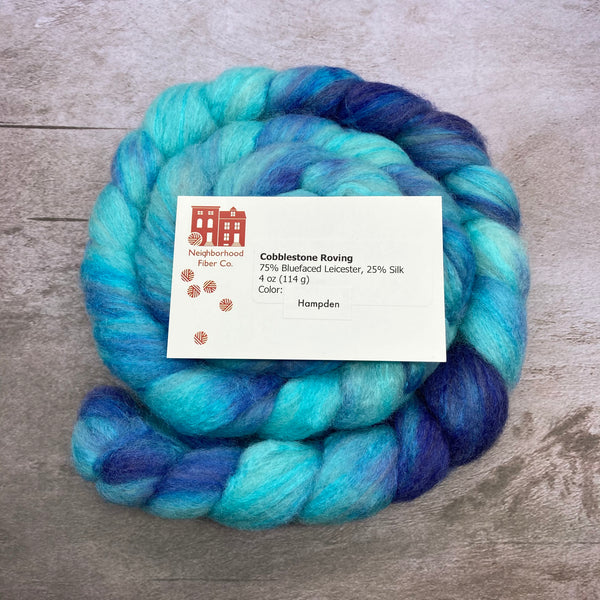 Cobblestone Roving - Neighborhood Fiber Co.