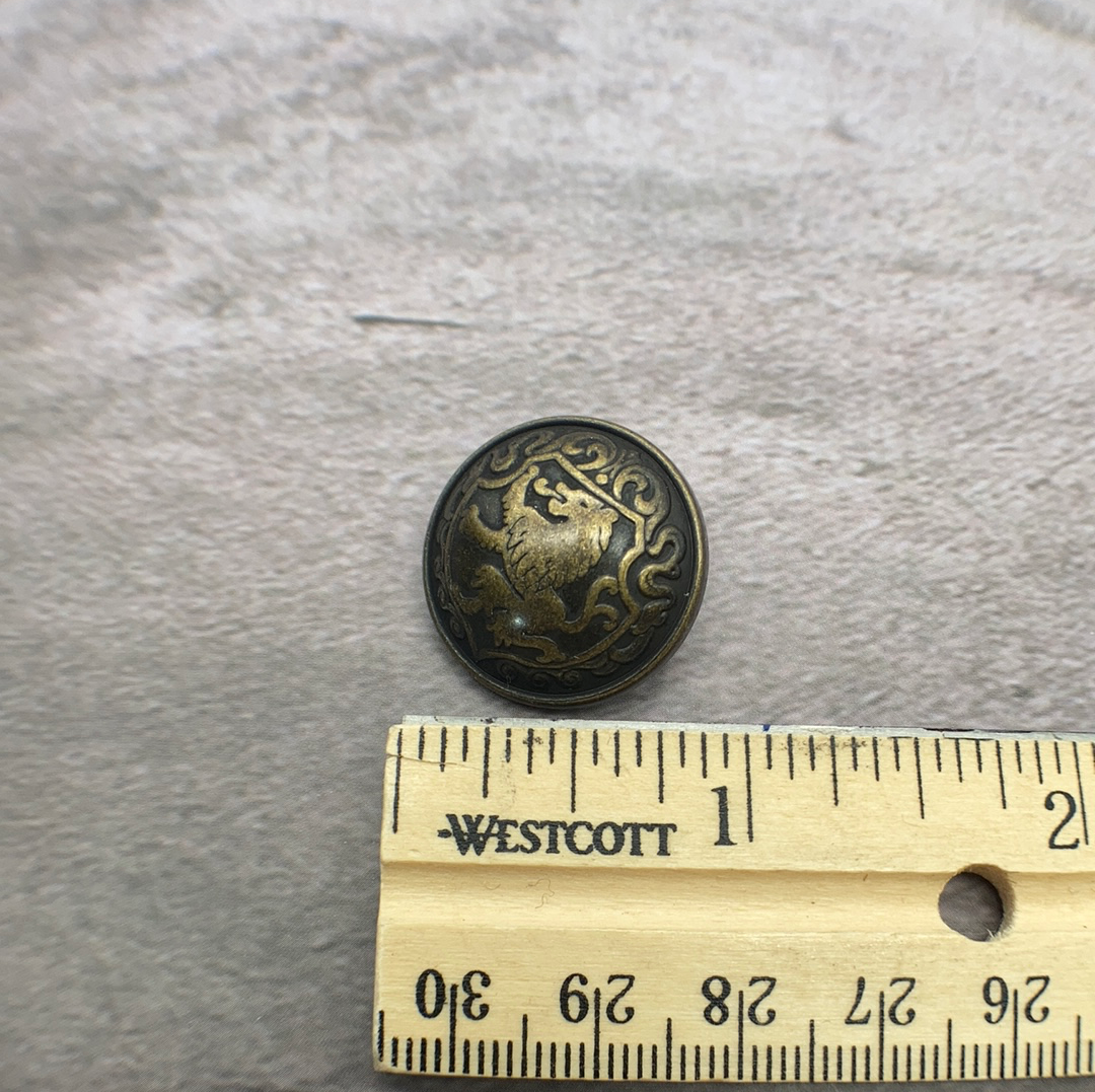 Folk Button Metal Buttons - Yarn Folk